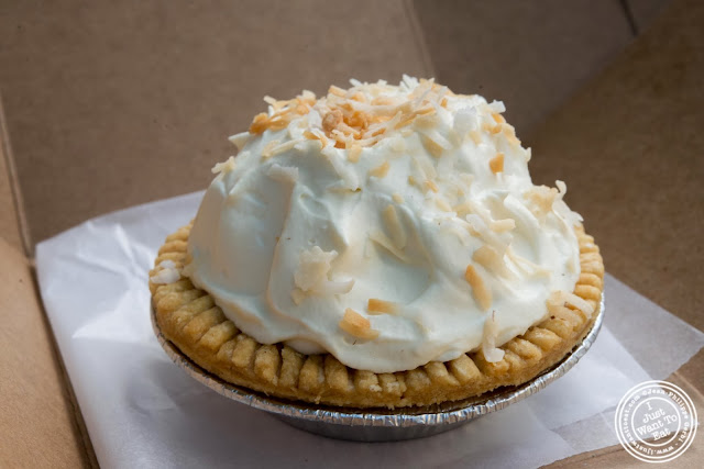 image of Coconut cream pie at Two Little Red Hens in NYC, New York