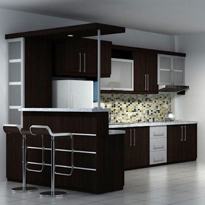 kitchen set minimalis dapur kecil