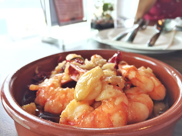 Milagro Spanish Restaurant - Prawns al Ajillo