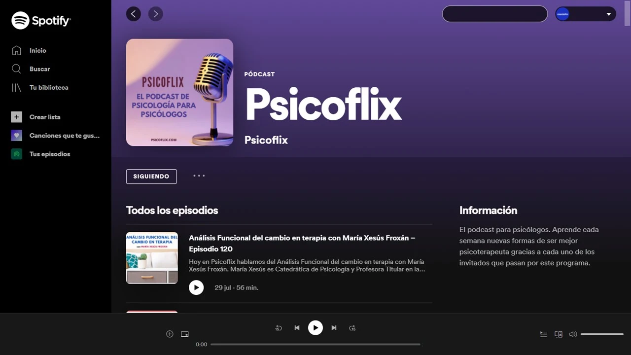 Podcast de Psicología Psicoflix