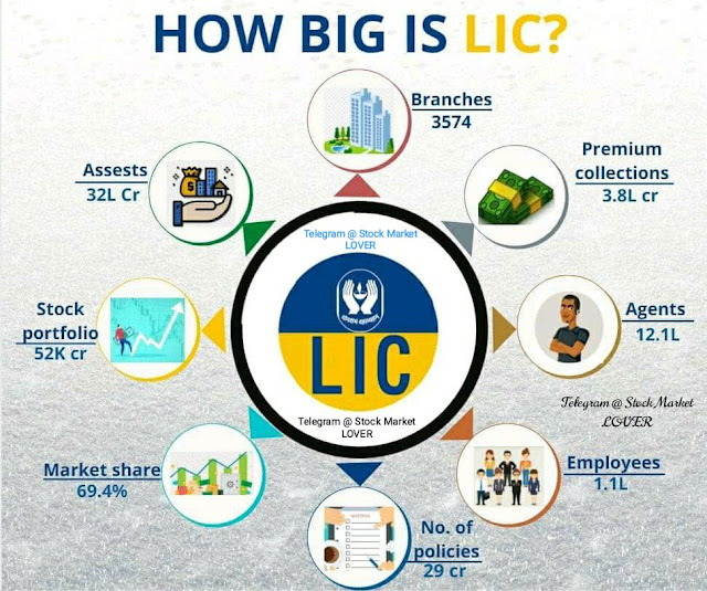 How BIG is LIC of India - LIFE INSURANCE CORPORATION OF INDIA - SINCE 1956