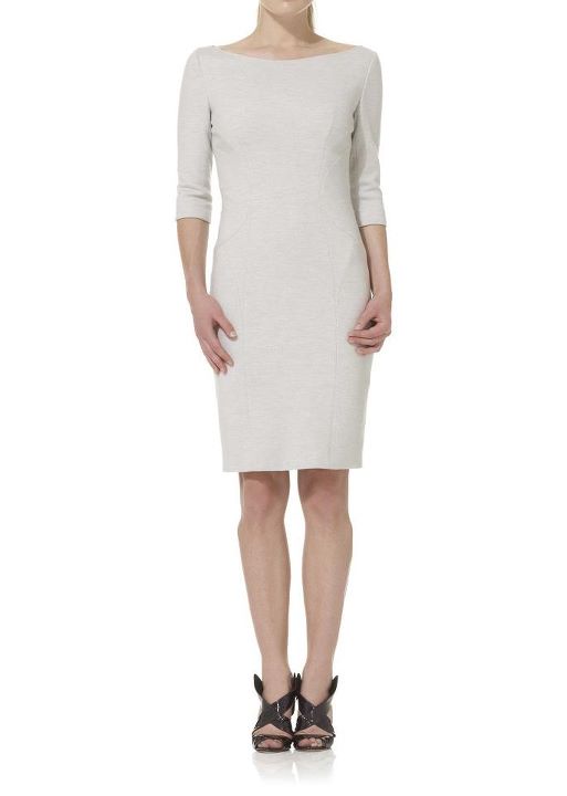 Kate's dress is the Sculpted Felt Long Sleeved Seamed Dress by Amanda
