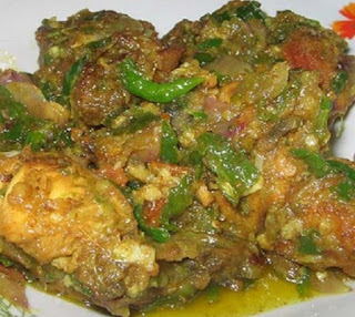 Ayam Bumbu Balado Hijau