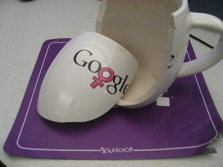 Broken Google Mug