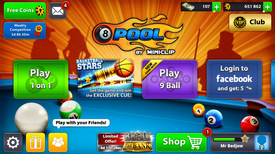 Cara dapat cash di 8 Ball Pool secara GRATIS!!! - 