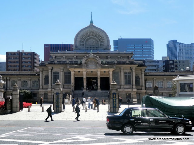 Templo Tsukiji-Hongwanji en Tokio Japón