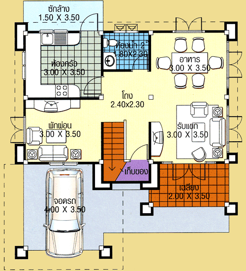 Three Bedroom  House  Plans  Two  Story With all Plans  in India 