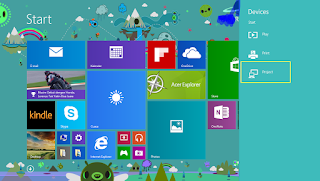 cara menghubungkan pc ke proyektor windows 8 kabel dan nirkabel