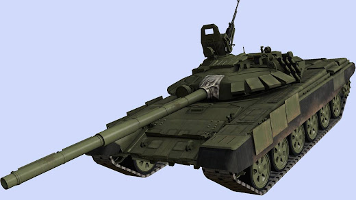 arma3 ロシア連邦軍MODのテクスチャが貼られたT-72B