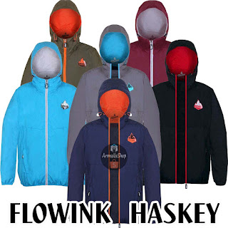 JAKET GUNUNG HSK Flowink HASKEY GREEN BLACK NAVY BLUE RED TURKISH M FIT L XL ADVENTURE Waterproof Windproof