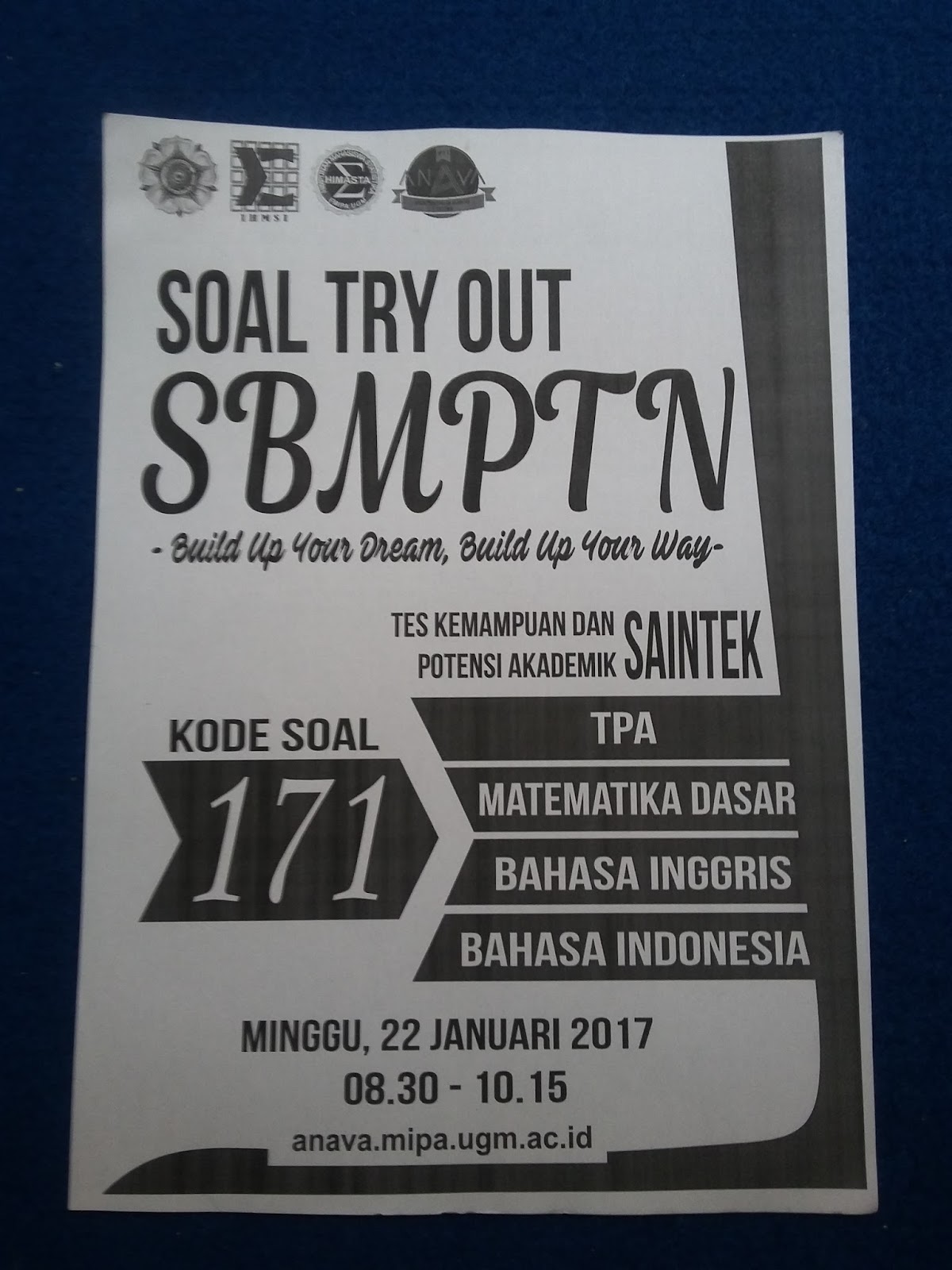 SOAL SBMPTN UGM 2017