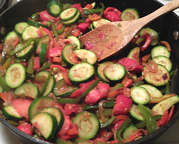 All Veggies Sauteed together with Spices