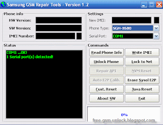 Samsung GSM repairs Tools 
v1.2