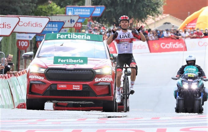 Vuelta a España 2021 - 15ª etapa clasificación