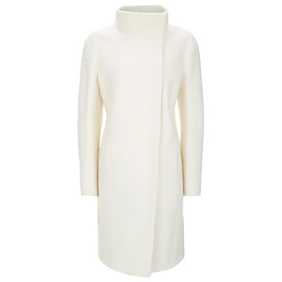 Planet Boucle Coat Ivory