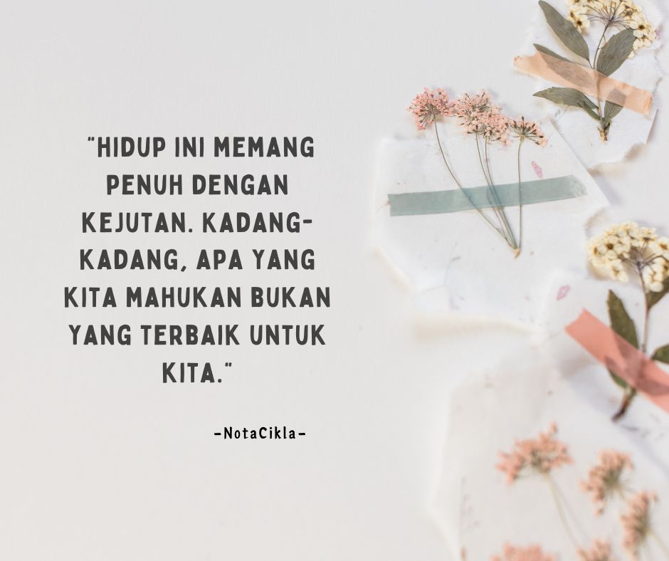 Percaya dan tawakkal: Serah segalanya kepada Allah.