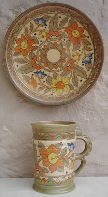 Charlotte Rhead Crown Ducal pattern 5983 Ankara