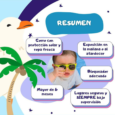 Resumen de las medidas a tomar en viaje a playa con niños