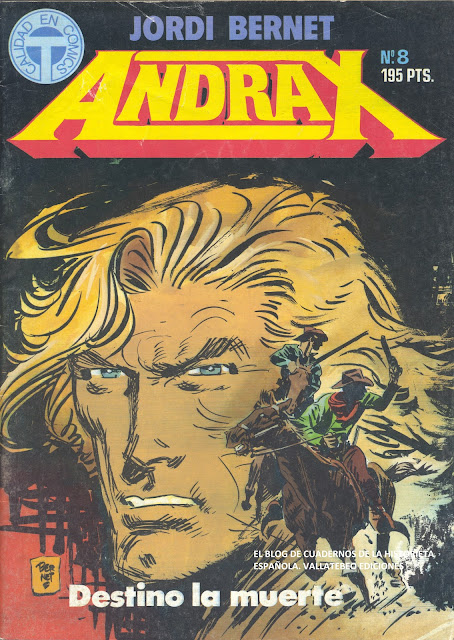 Andrax. Calidad en Comics T. Toutain, 1988