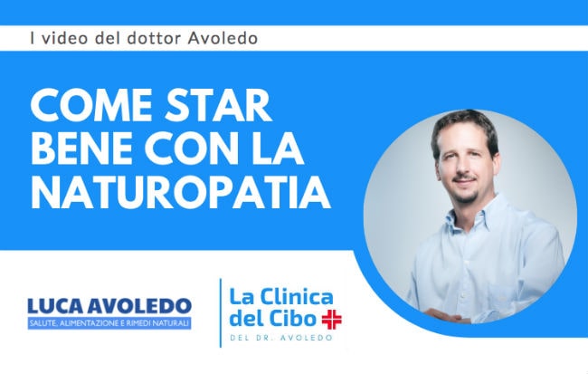 Il biologo nutrizionista e naturopata Luca Avoledo durante un'intervista