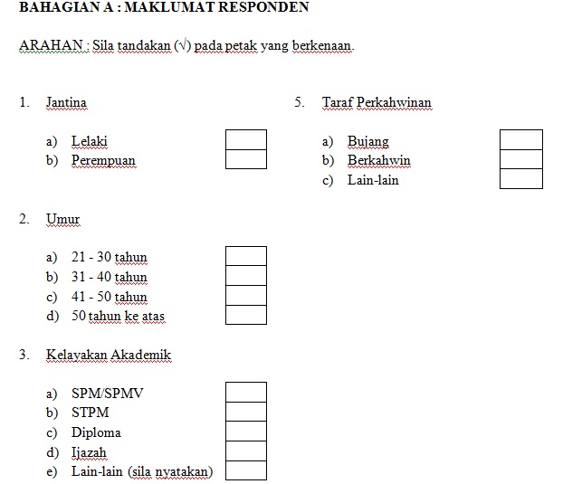 Borang Soal Selidik Organisasi - Downlllll