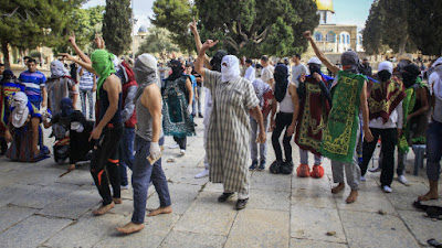 Screeching "Allahu akbar" on Temple Mount declared illegal