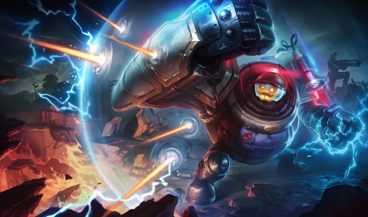 Blitzcrank League of Legends Wallpaper full HD