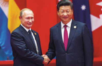 China diz que trabalhará com a Rússia para criar uma ordem global “mais justa”