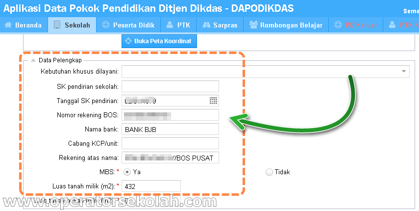  Cara pengisian data Bos di Aplikasi Dapodikdas v.3.0.2