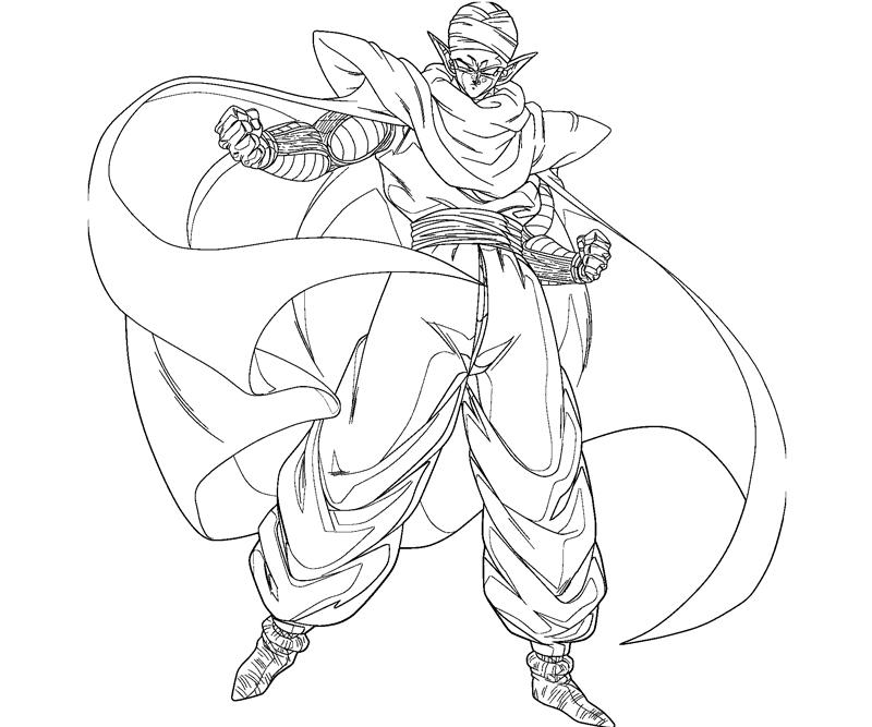 Printable Piccolo 4 Coloring Page