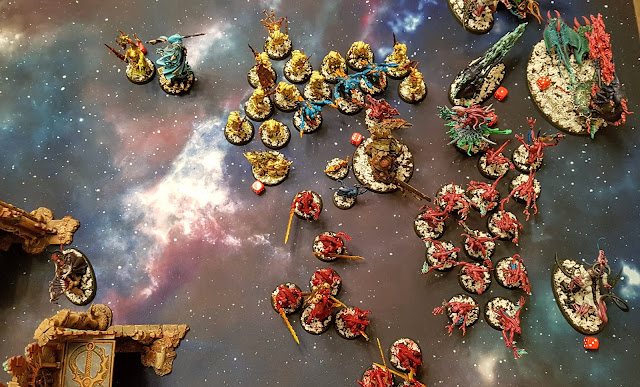 Slaanesh Daemons - 1200pts - Behead The Viper - Narrative mission from Vigilus Defiant Warhammer 40,000