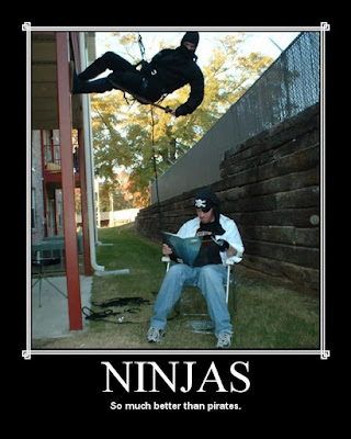 Ninjas Demotivational Poster