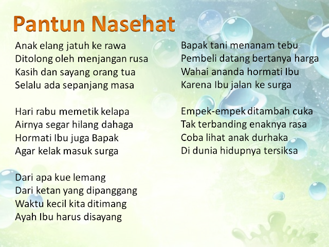 Kumpulan Pantun Kumpulan Pantun Nasehat Jenaka Dan Agama 