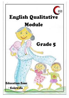 Grade 5 English Model Paper - Qualitative Module