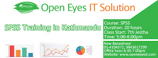 SPSS Training in Kathmandu Nepal