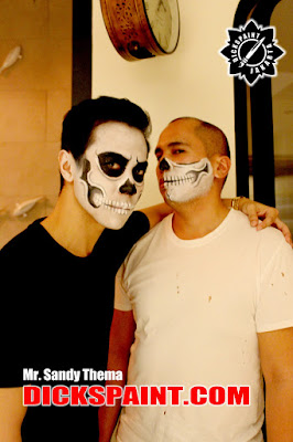 face painting horror skull jakarta