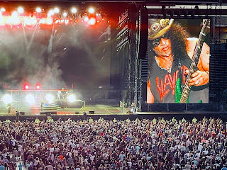 Guns N' Roses at the Grizzly Stadium near the ThunderBird Motel in Missoula, Montana