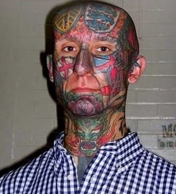 Most Unusual and Weird Face Tattoos