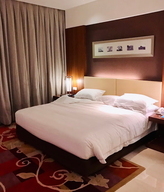 Deluxe room at Hilton Bandung Hotel