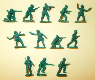 20mm Figures; 30mm Toy Soldiers; 50mm Plastic Soldiers; Afrika Korps; Airfix; Airfix Cowboys; Airfix Indians; American infantry; Armymen; British Infantry; Cowboys & Indians; Cowboys and Indians; German Paratroops; German Soldiers; Hong Kong Plastic Soldiers; Made in Hong Kong; Matchbox Afrika Korps; Matchbox US Infantry; Rack Toy Month; RTM; Small Scale World; smallscaleworld.blogspot.com; Wild West; Wing Lung;