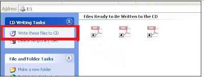 Tips Mudah Dan Cepat Transfer File Ke CD/DVD Tanpa Software