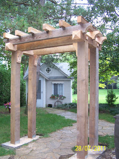 timber pergola