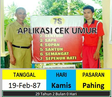 APLIKASI CEK UMUR