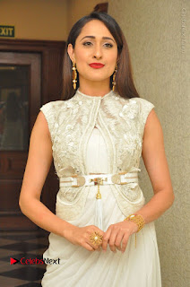 Actress Pragya Jaiswal Stills in Beautiful White Dress at turodu Audio Launch  0002.JPG