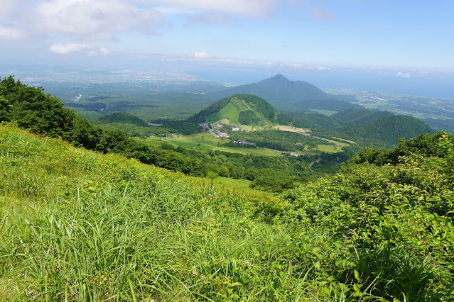 鳥取県西伯郡大山町大山　だいせんホワイトリゾート国際エリアからの眺望