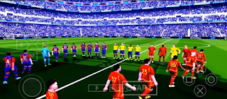 Download eFootball PES Full Latest Transfer PPSSPP Kits Season 2024-2025 New UCL 4K Best Graphics Camera PS5 English Version