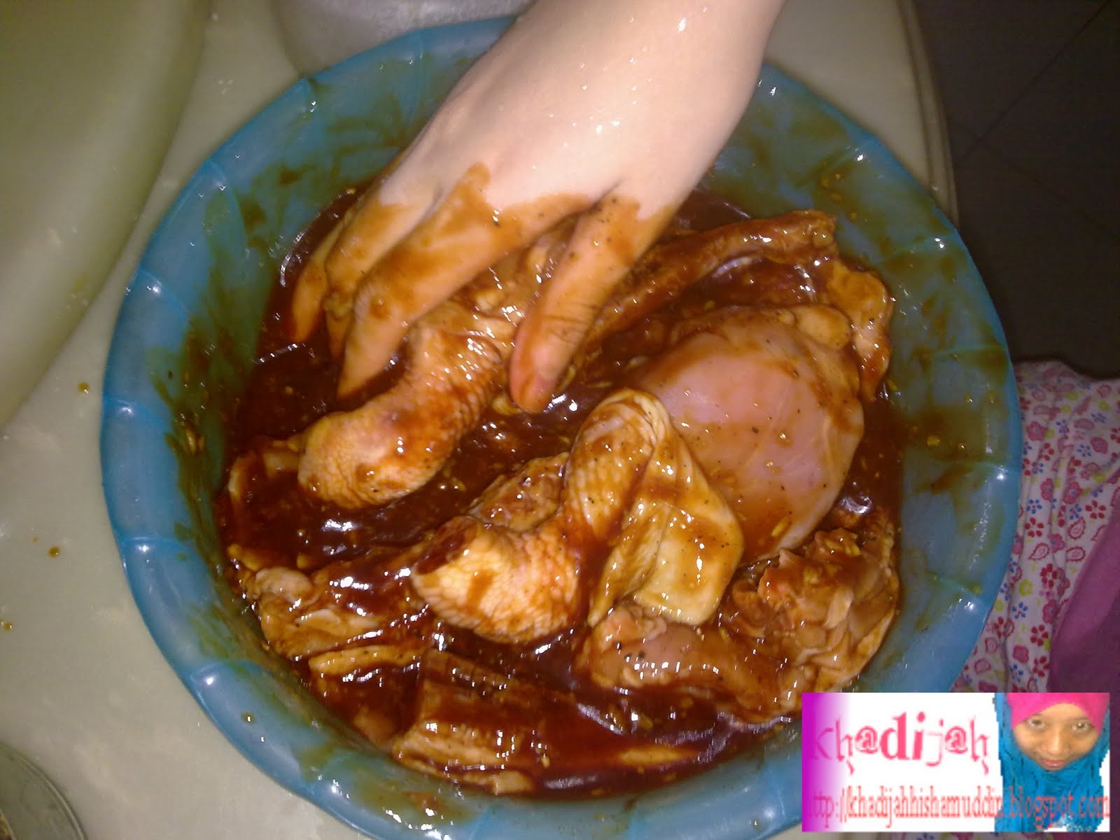 CintaBersatuDijahZaki: ~~resepi wedges dan ayam bbq~~