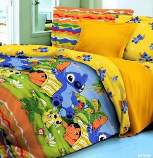 Sprei Renette Motif Ohana Kuning