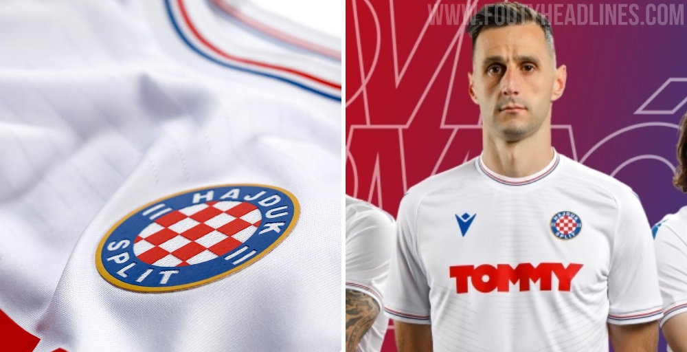 PHOTO] New Hajduk Split Kit with Fans Names on it Presented