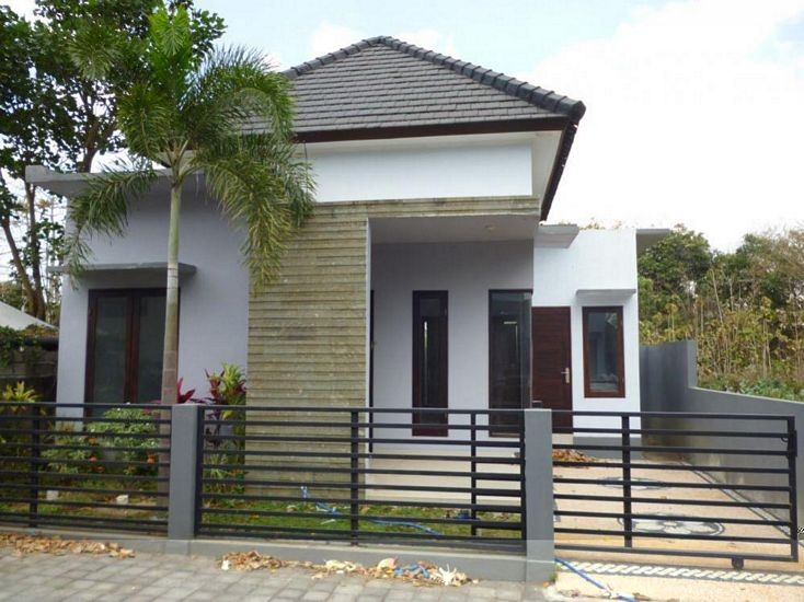 Desain Rumah Ada Pintu Samping  Menarik